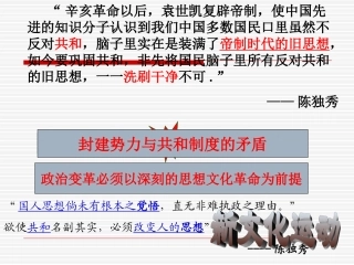 新文化运动课件