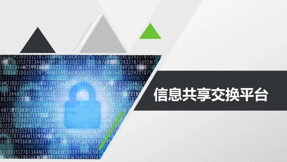 信息共享交换平台_第1页