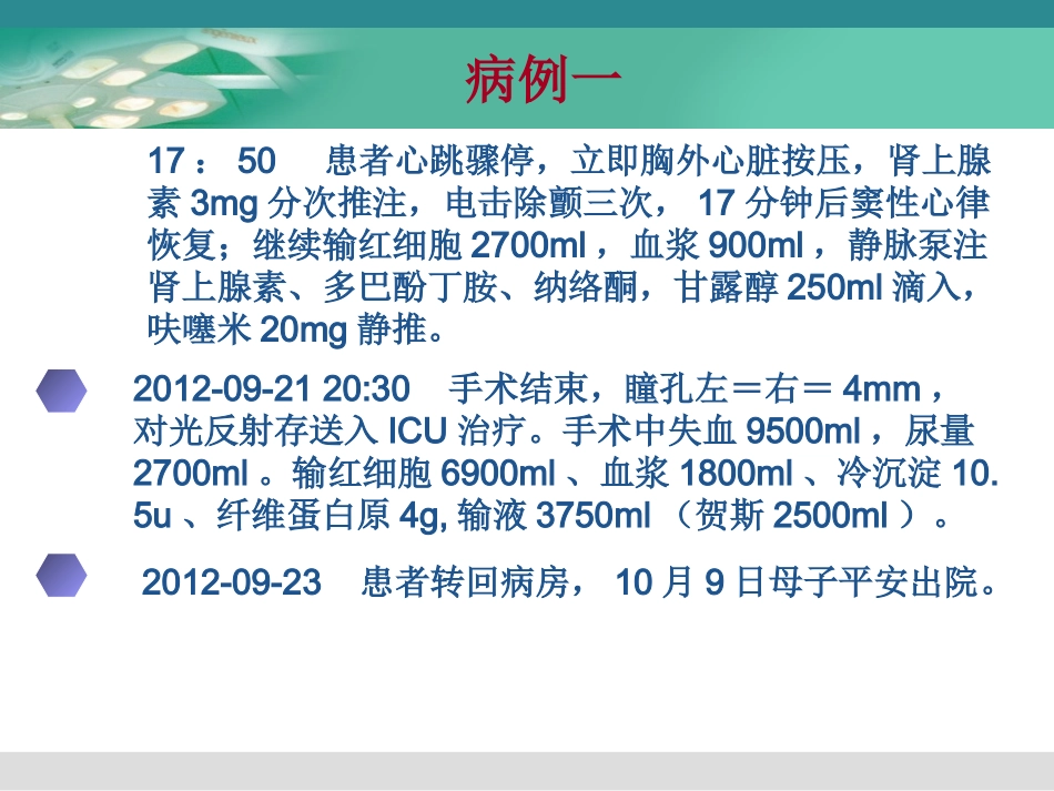 凶险性前置胎盘麻醉处置王芳精讲_第3页