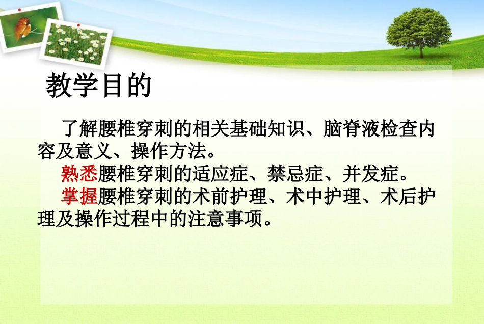 腰椎穿刺术的护理课件_第3页