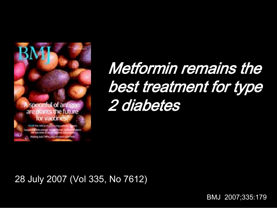 医学二甲双胍作用机制研究进展关键靶点AMPK的核心作用培训课件_第3页