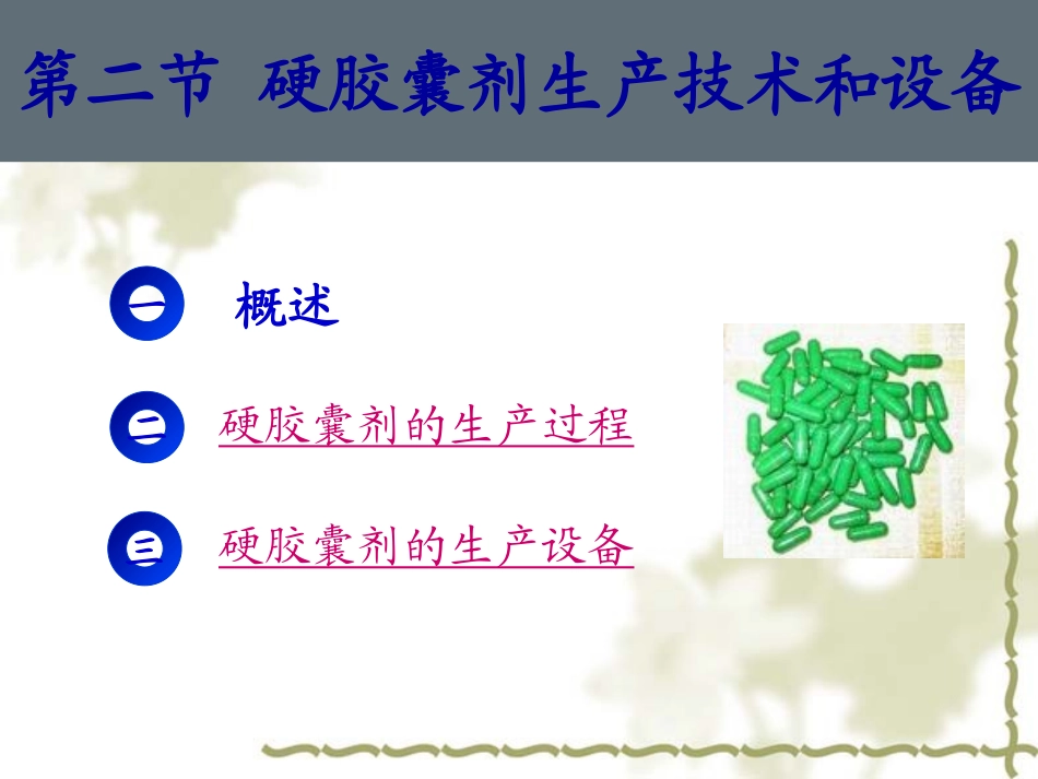硬胶囊工艺技术讲义_第2页