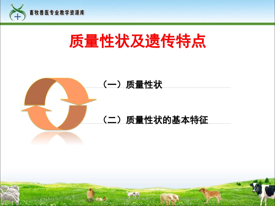 质量性状及遗传特点精_第3页