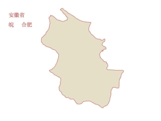 中国各省地图形状