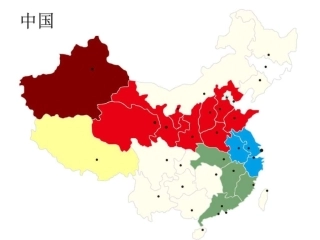 中国各省市的地图的资源详细到地市