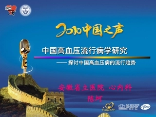 中国人群心血管疾病流行病学特点
