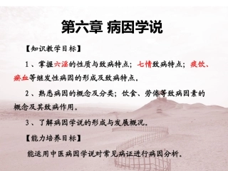 中医基础病因学说解析
