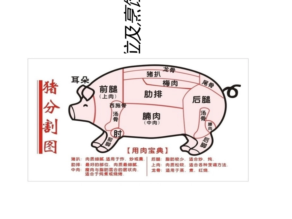 猪肉产品部位肉介绍专题培训课件_第2页