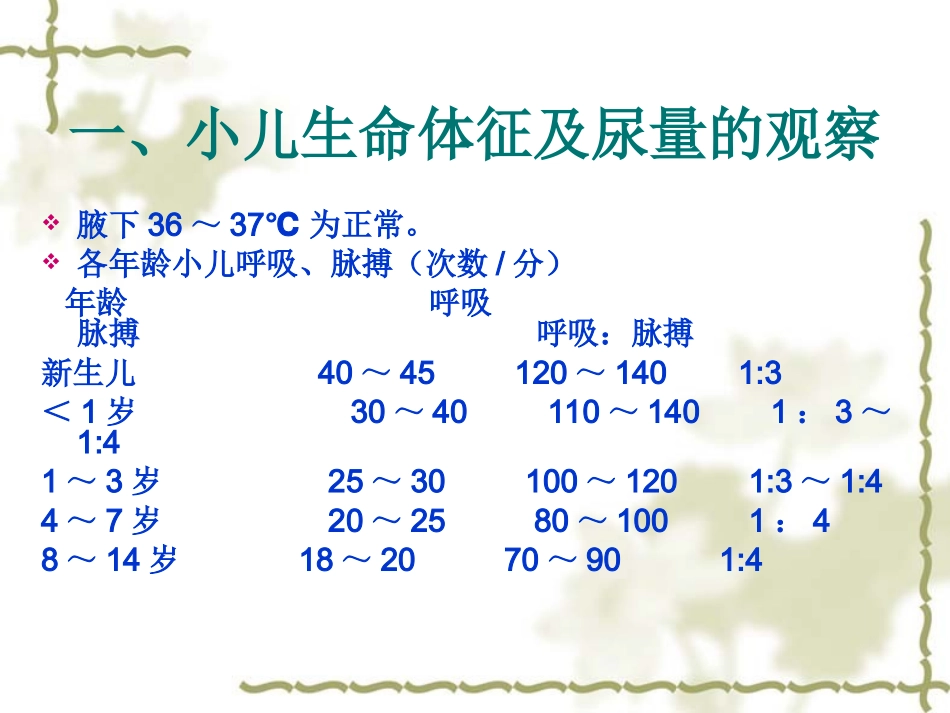 最新儿科常见症状的观察和护理主题讲座课件_第2页