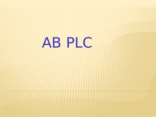 ABplc培训教程