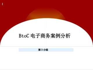 B2C电子商务调研报告