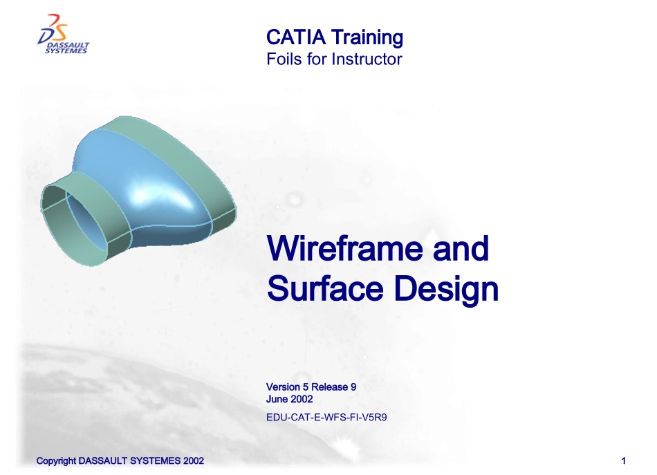 CATIAV5R16官方培训教程七_第1页