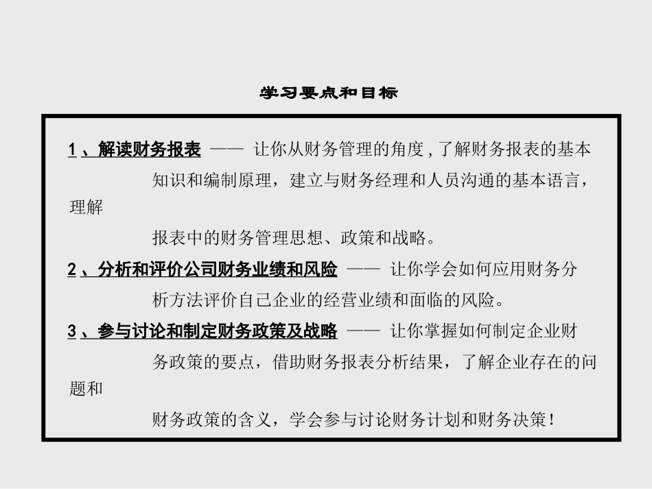CEO公司财务报表分析与决策_第3页