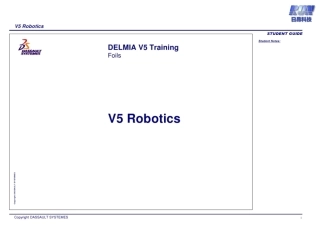 DELMIA机器人仿真培训资料