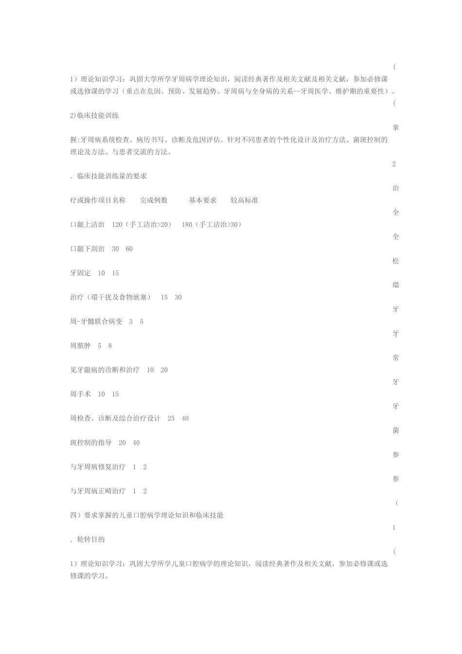 口腔科培训细则_第3页