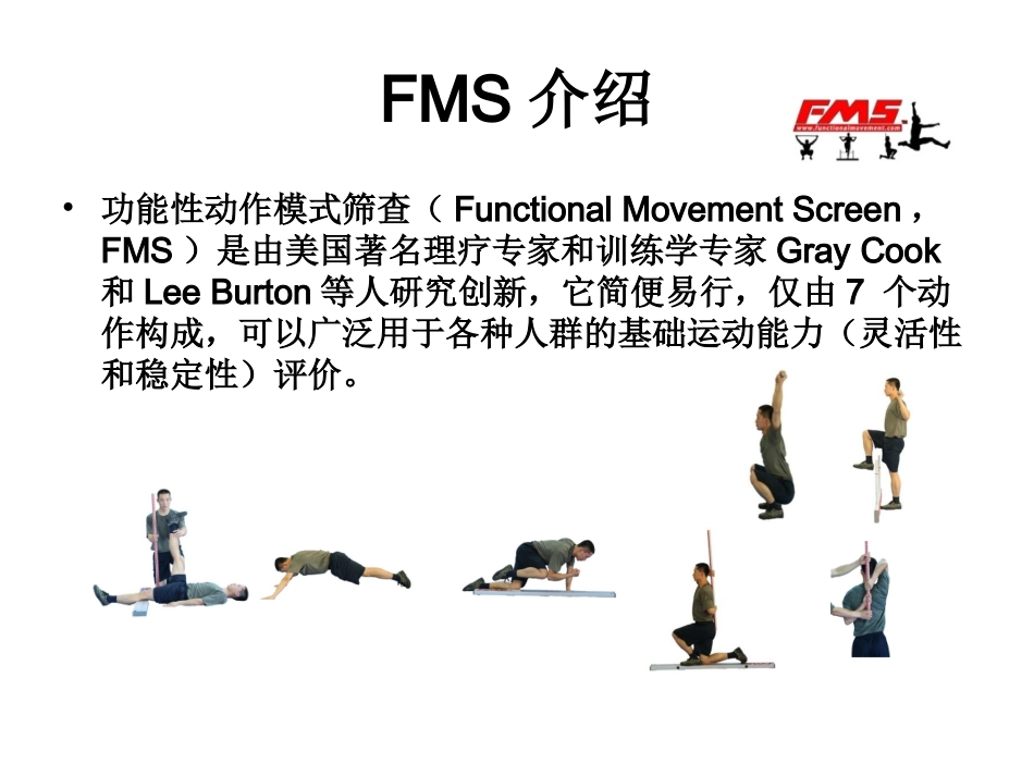 FMS功能性动作筛查_第2页