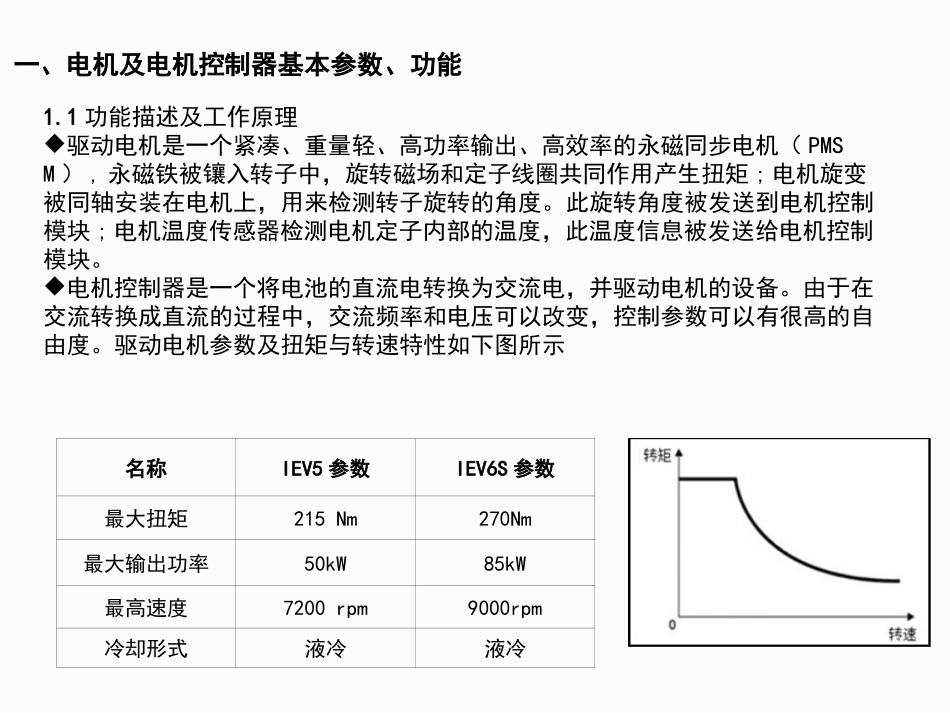IEV6S电机及控制器维修手册_第2页