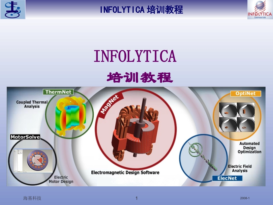 INFOLYTICA培训教程课件_第1页