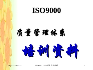 ISO培训资料