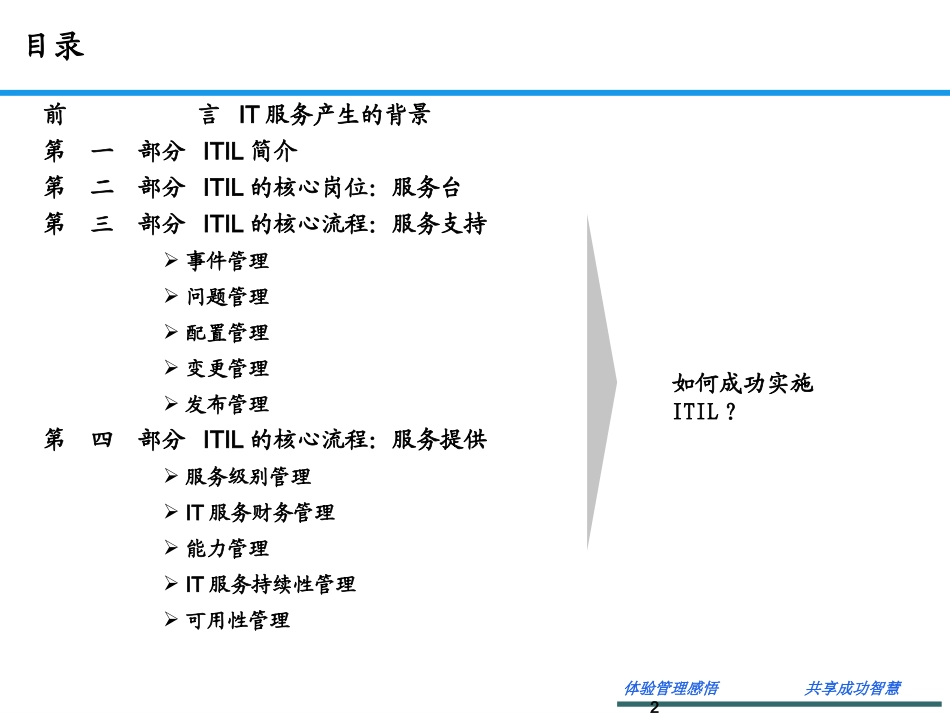 ITIL理念与实务培训课件_第2页