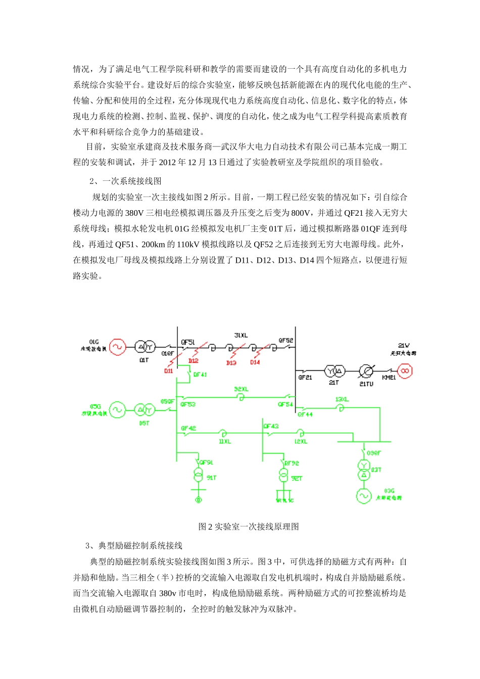 发电厂运行与控制实验报告2_第2页