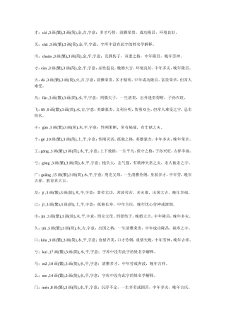 取名常用汉字-3画