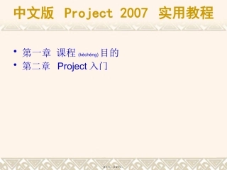 Project操作指南教程共91张