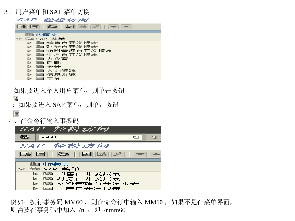 SAP查询及报表培训资料_第2页