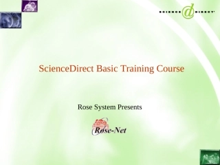 ScienceDirect培训教程