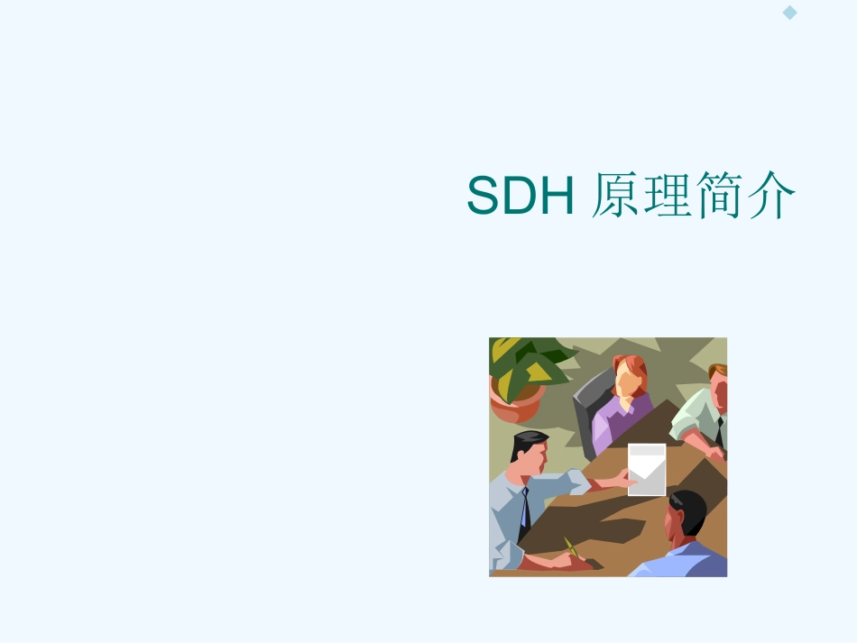 SDH培训详尽10_第1页