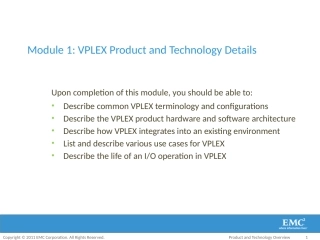 Vplex产品及技术手册