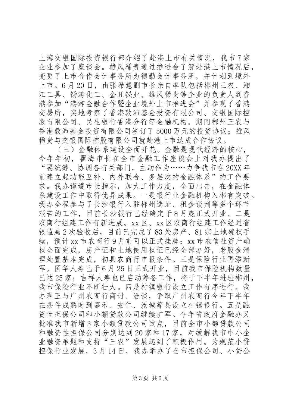 市政府金融办年度工作总结_第3页