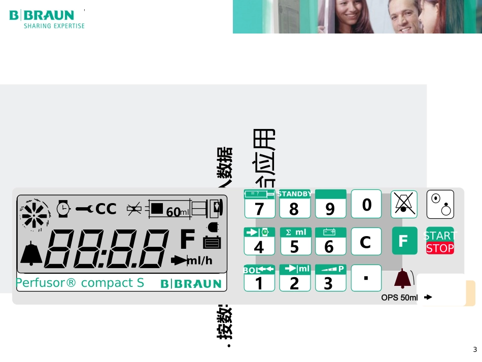 贝朗注射泵产品操作说明(3)_第3页
