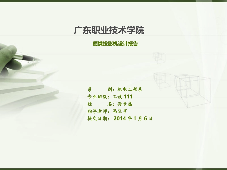 便携投影机调研报告_第2页