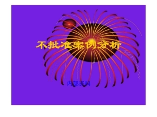 不批准案例分析