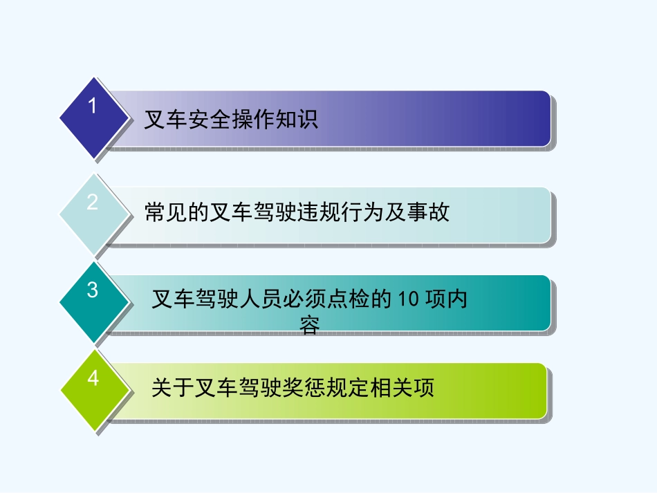 叉车安全驾驶知识培训_第3页