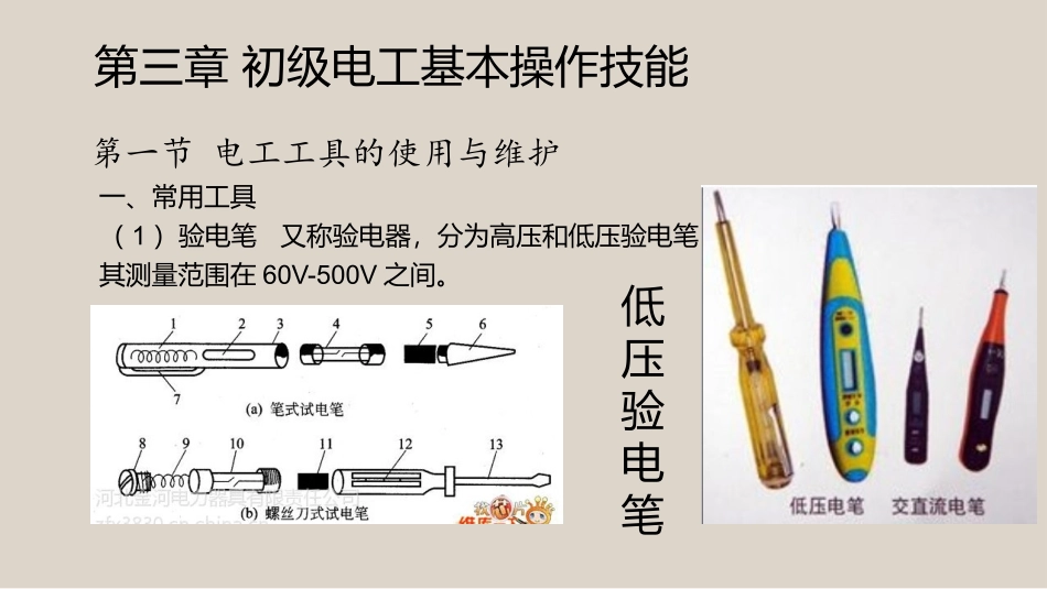 初级电工培训技能_第3页