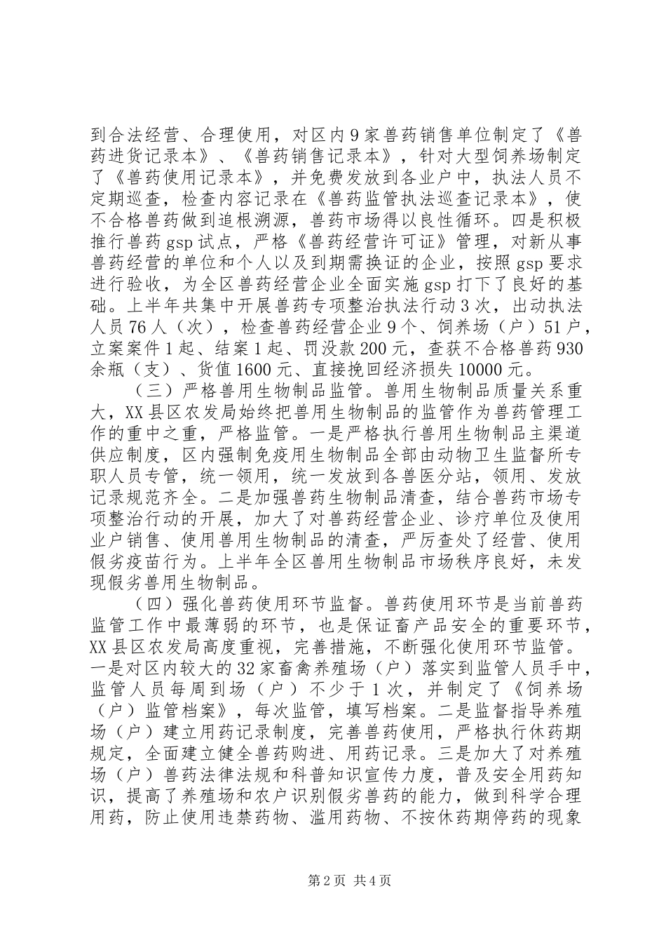 兽药管理工作总结_第2页