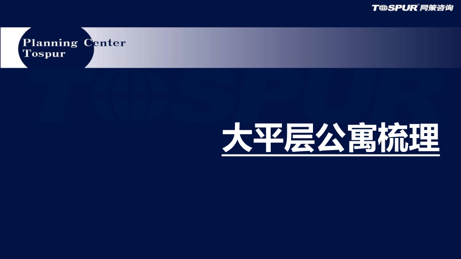 大平层公寓梳理_第1页