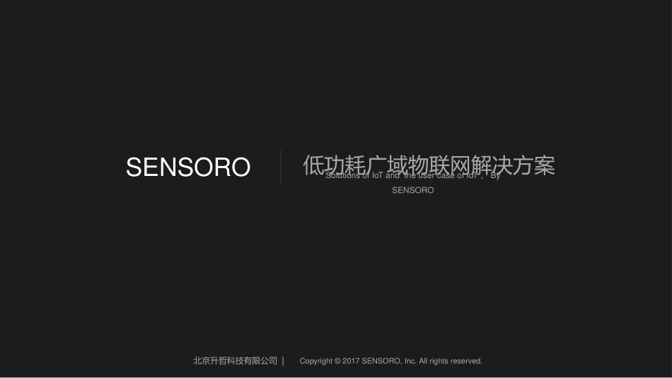 低功耗广域物联网解决方案_第1页