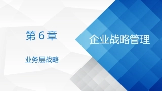 第6章企业战略管理