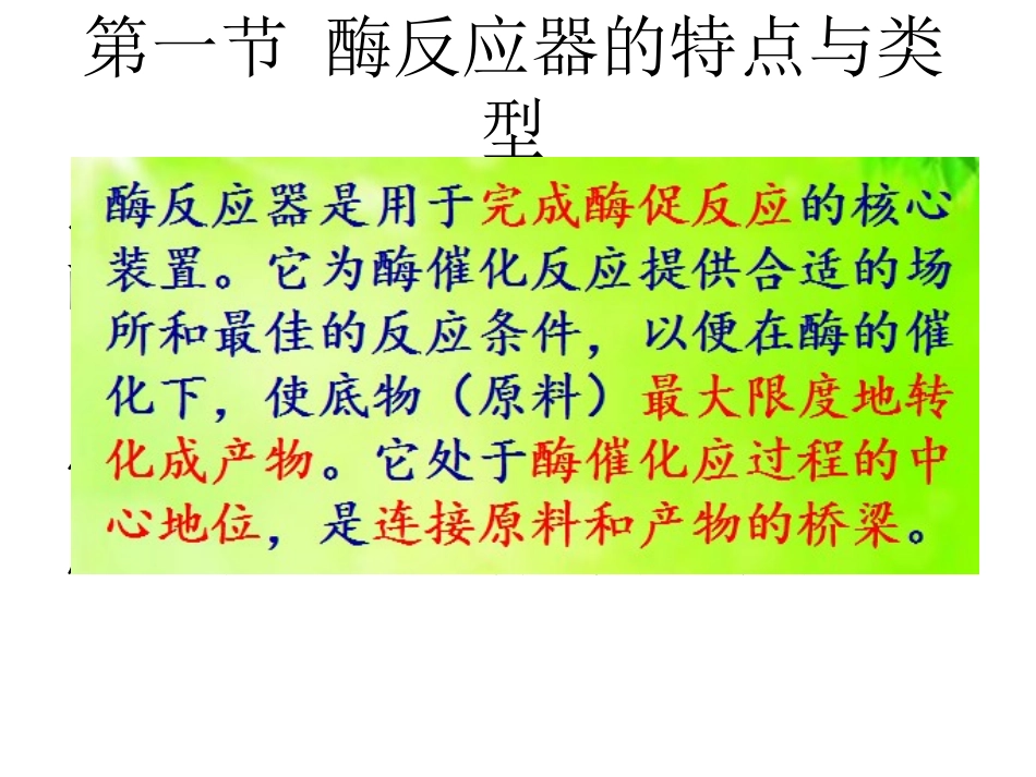 第九章酶的反应器_第2页