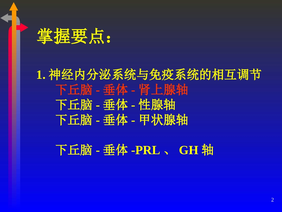 第五节神经内分泌免疫调节网络_第2页
