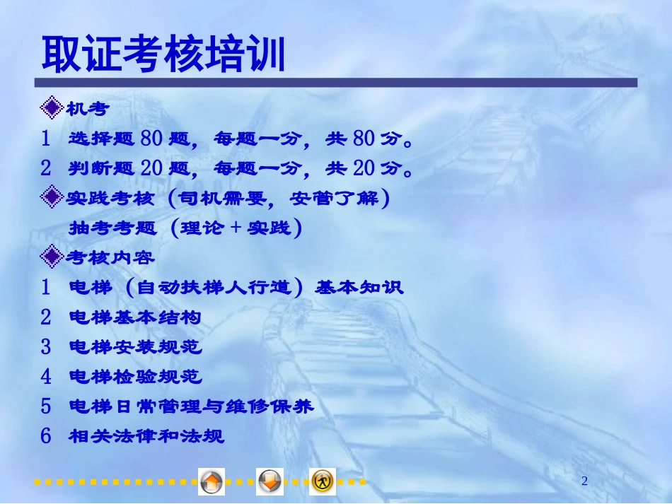 电梯安全管理员培训课件_第2页