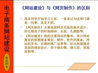 电子商务网站建设完整专题培训课件