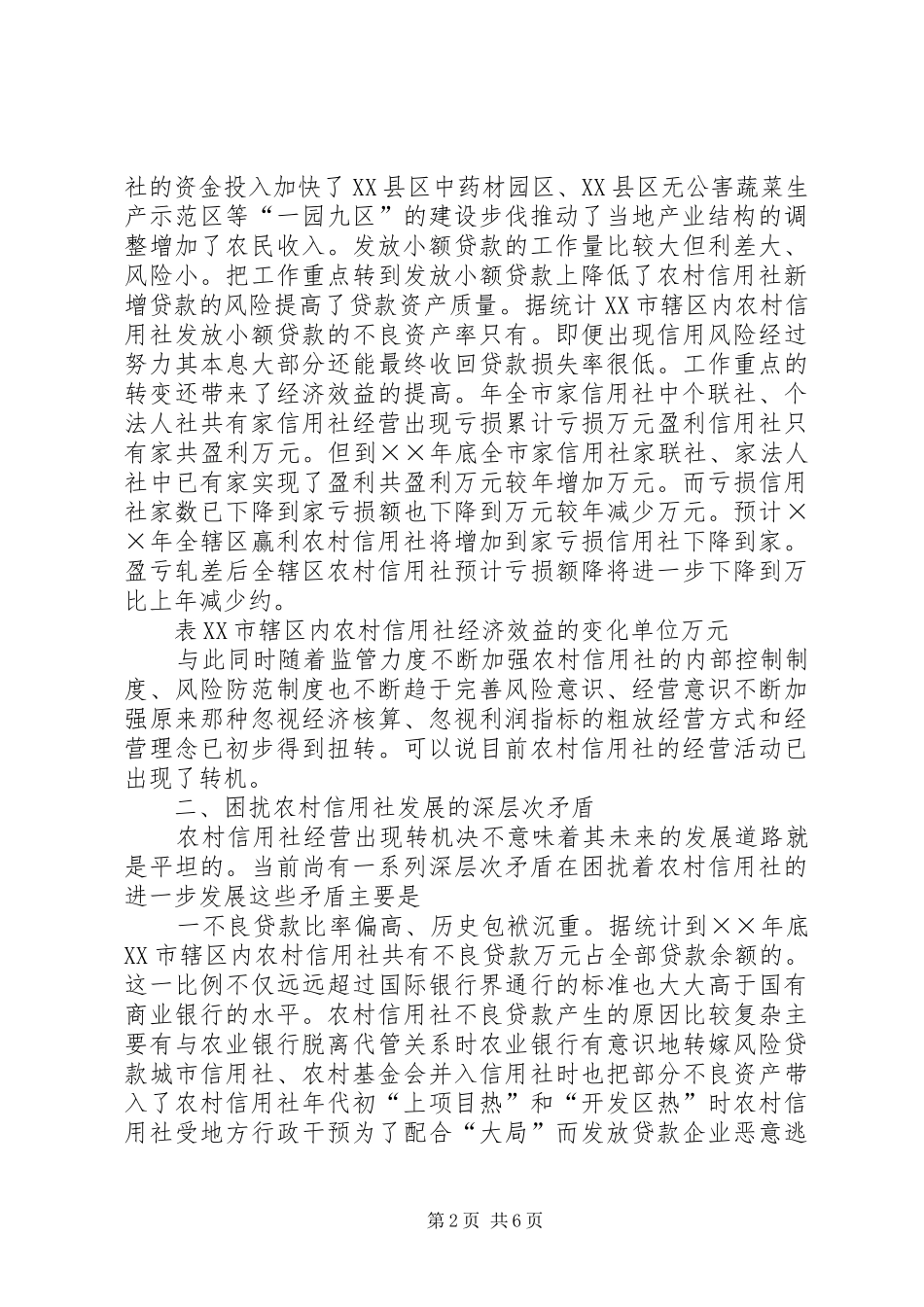 农村信用社经营状况调查_第2页