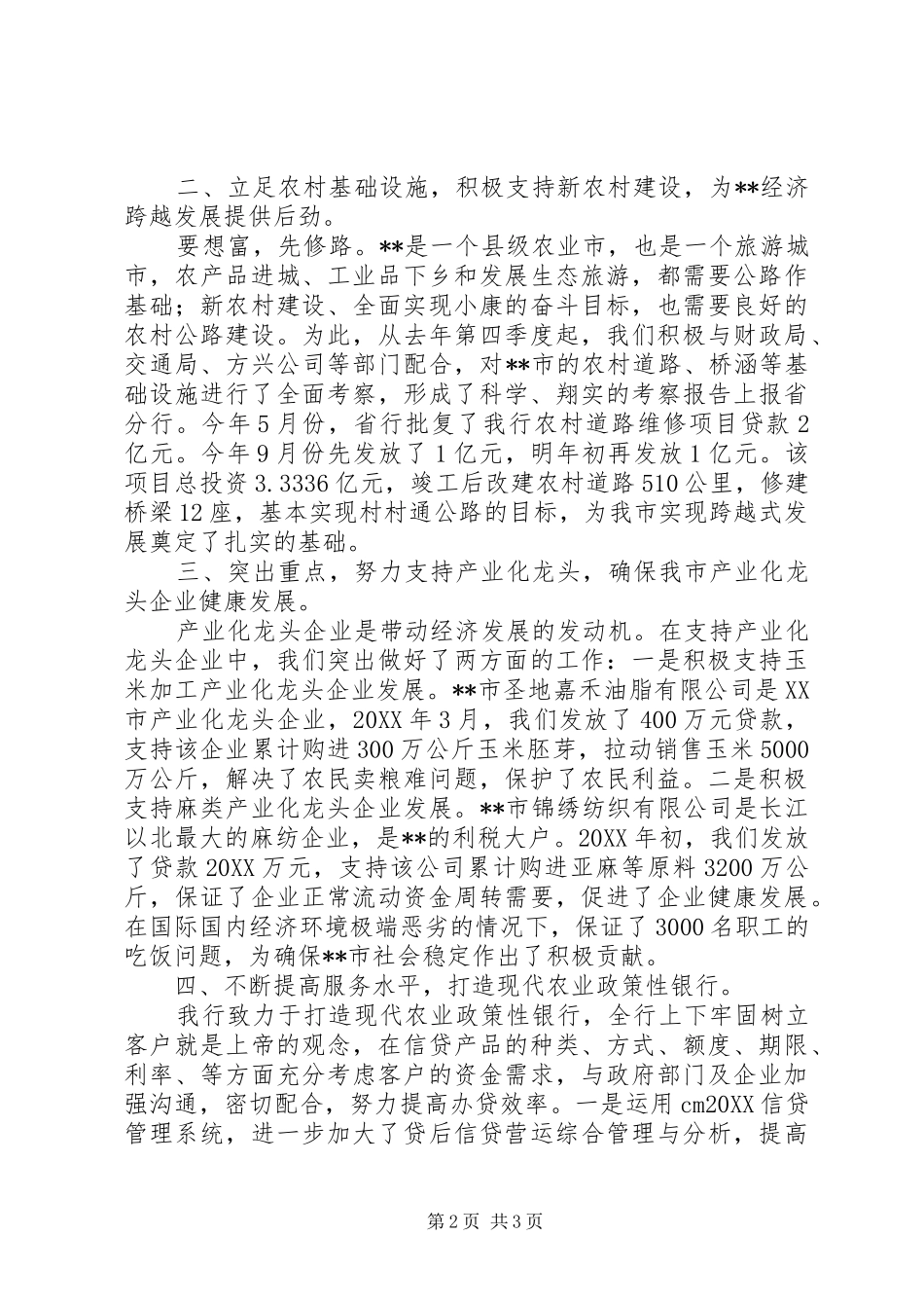 农发行工作总结_第2页