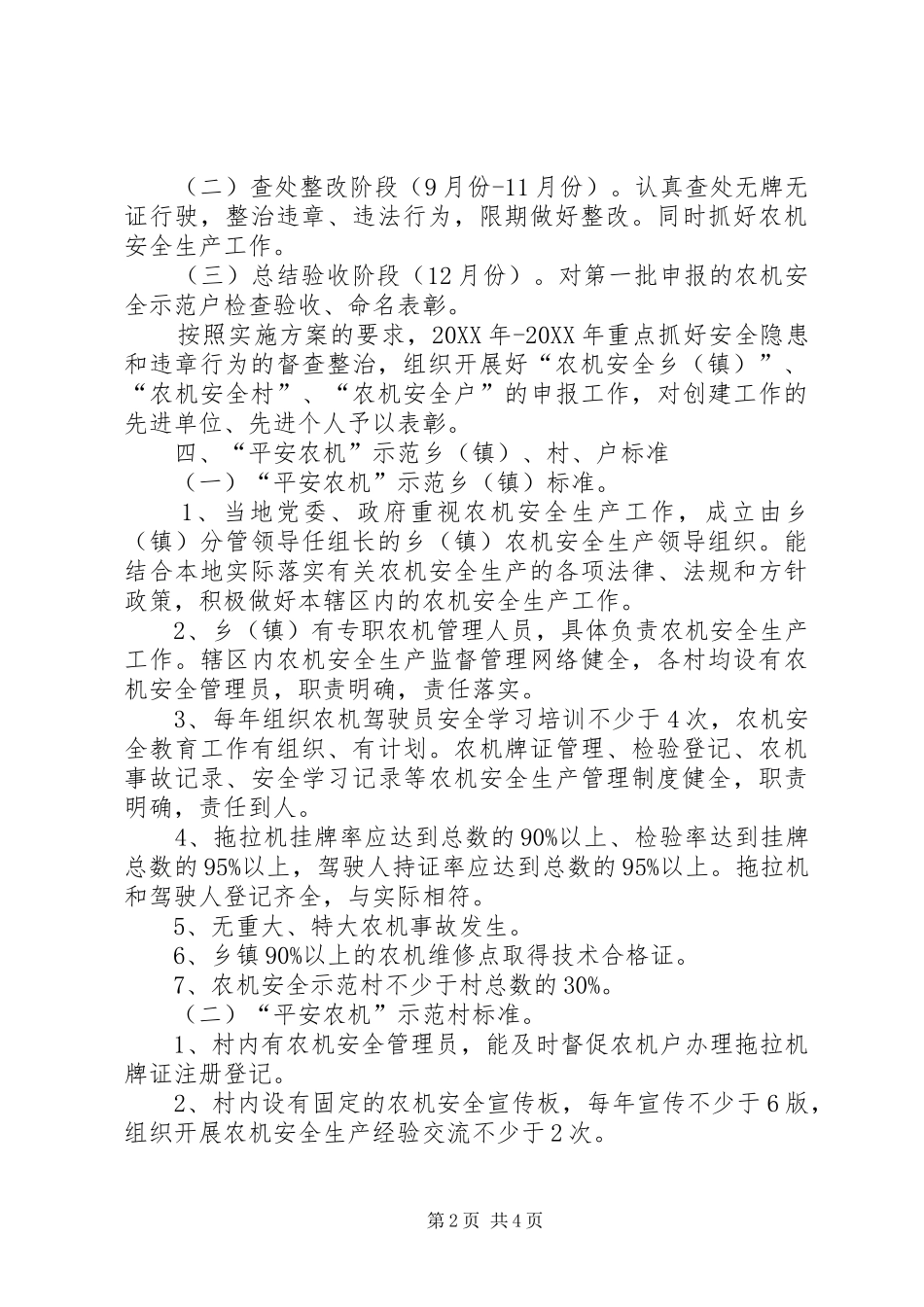 农机促进新农村建设活动方案_第2页