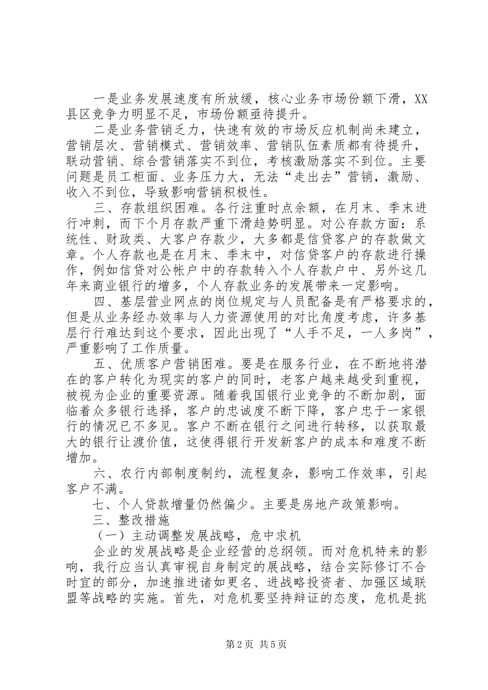 农业银行金融服务调研报告_第2页