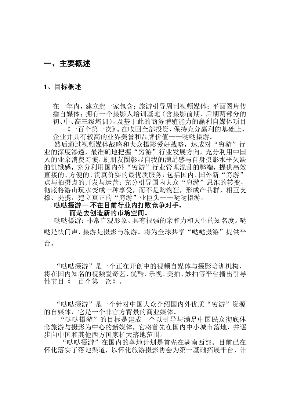 《跟我走吧》自媒体项目计划书_第3页